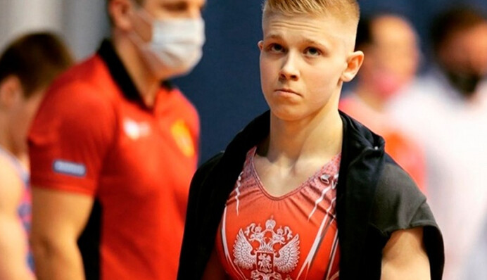 За рашистский символ: российского гимнаста 