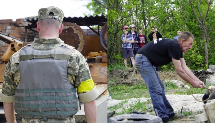 Знаходять на городах та у вигрібних ямах: на Харківщині збирають тіла вбитих окупантів, фото