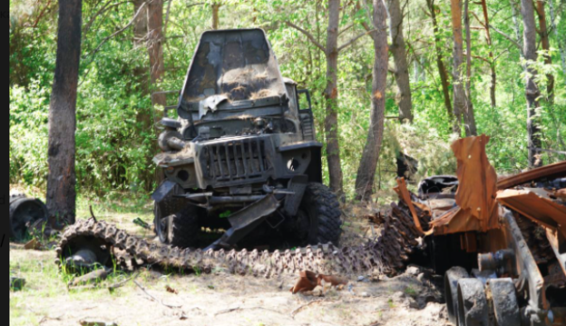 У селі під Харковом сім'я допомогла ЗСУ розгромити колону окупантів: фото