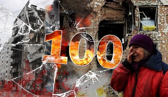 Журналисты в 100-й день войны обратились к Западу с просьбой помочь Украине