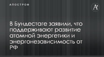 В Бундестаге заявили, что поддерживают развитие атомной энергетики и энергонезависимость от РФ