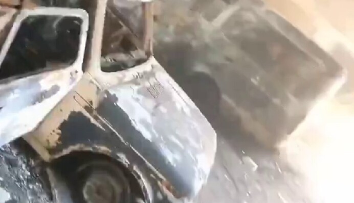 Ледь не потрапили в оточення: відео вуличного бою в Луганській області