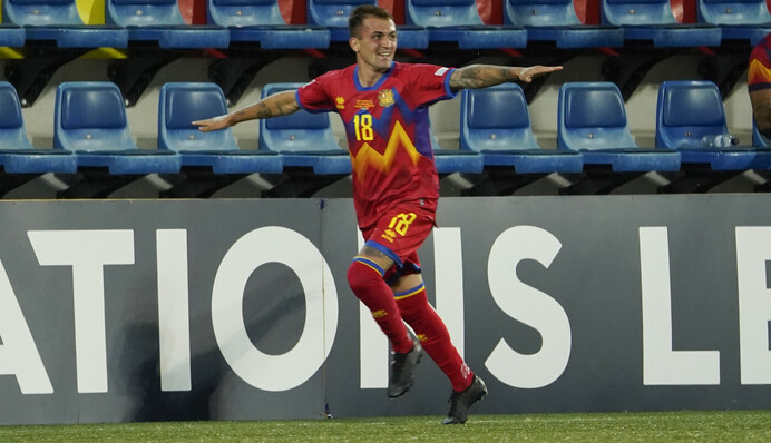 На грани фантастики: в Лиге наций забили невероятный гол