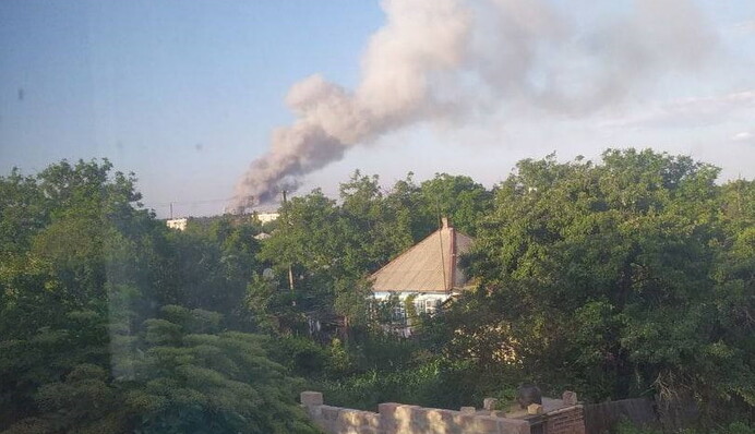 Не загасили недопалок: у окупантів вибухнув черговий склад боєприпасів