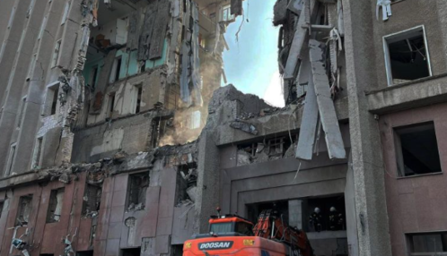 Удар по спальному району Николаева: видео момента попадания и новые данные о жертвах