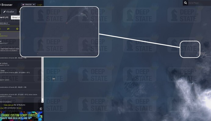 Одна из “вышек Бойко” до сих пор горит: фото со спутника