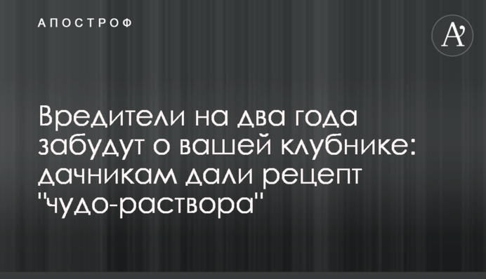 Вредители на два года забудут о вашей клубнике: дачникам дали рецепт 