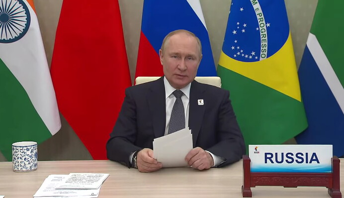 Путін виступив на саміті БРІКС: 