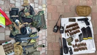 У Києві впіймали громадянина РФ зі значним арсеналом зброї: фото