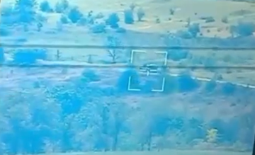 Українська "Валькірія" знищила САУ окупантів під Лисичанськом: відео удару