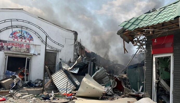 Рашисты ударили 