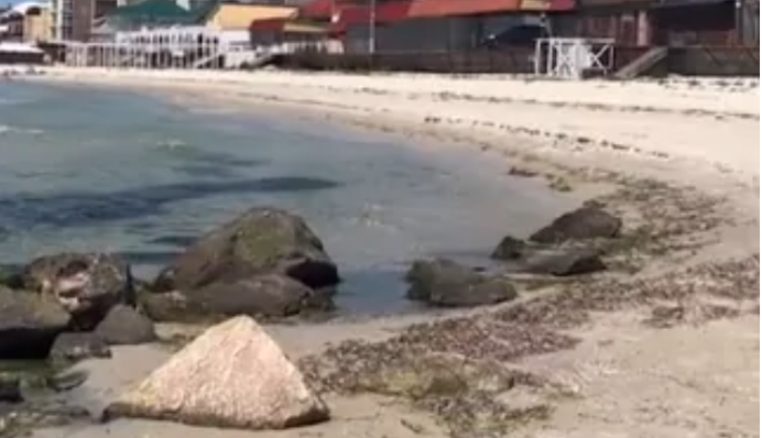 До и после оккупации: в сети сравнили курортный сезон в Железном Порту в 2021 и 2022 годах - видео