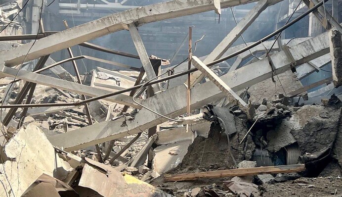 Під завалами можуть бути люди: подробиці ракетного удару по Запоріжжю