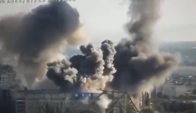 Ракетный удар по Николаеву: Ким показал момент прилета