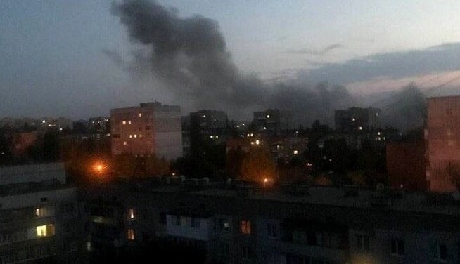 В Алчевську підірвали військовий склад окупантів: фото та відео