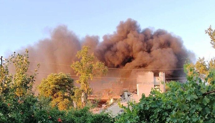 На Херсонщині знищили ще одну базу окупантів: фото руїн