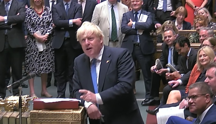 Джонсон попрощался с должностью премьера фразой из 