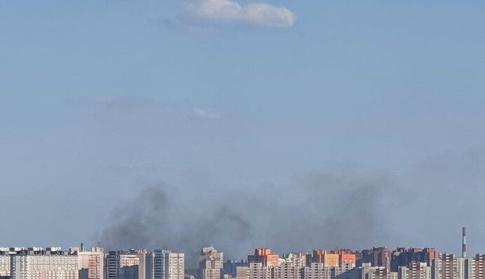 В Киеве вспыхнул масштабный пожар: опубликованы фото и видео