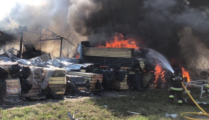 Над Уманню ППО збила російську ракету: фото та відео