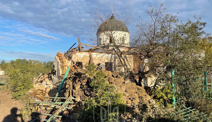 У Малій Комишувасі окупанти розстріляли церкву та отримали 