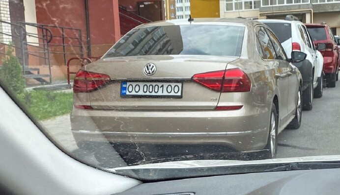 В Одесі помітили пересічне авто з одним із 