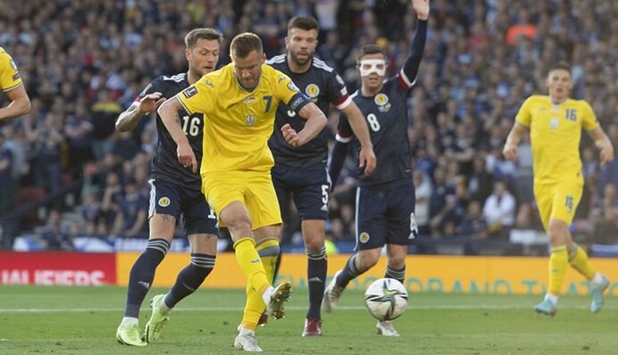 Україна - Шотландія - 0:0 відео матчу