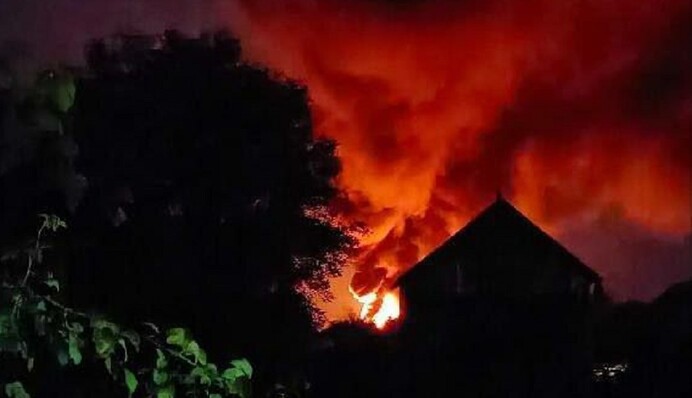 ЗСУ завдали потужного удару по складу в Іловайську: фото та відео