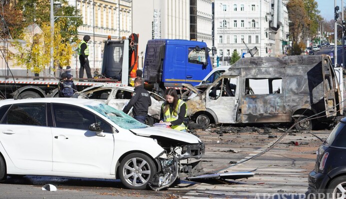 В Киеве резко возросло количество пострадавших в результате ракетного удара