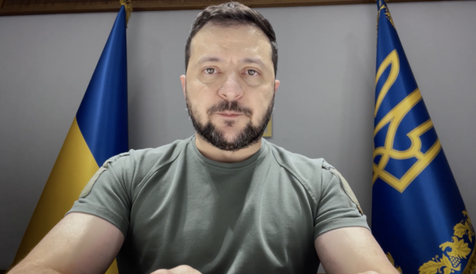 Зеленський звернувся до українців через ракетний удар: відео