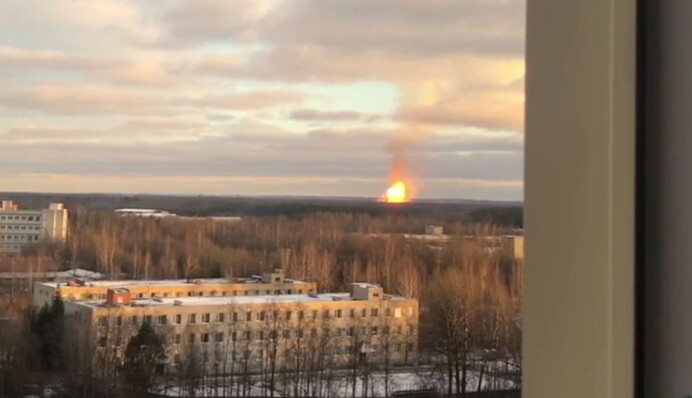 Під Петербургом вибухнув газопровід: що сталося, відео