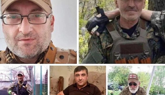 У боях під Бахмутом загинули добровольці із Грузії: фото