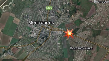 Як зараз виглядає підірваний міст під Мелітополем: нові відео