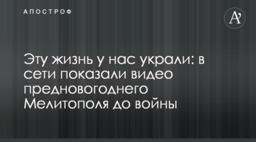 Це життя у нас вкрали: у мережі показали відео передноворічного Мелітополя до війни