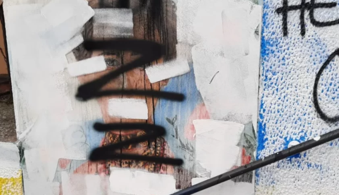 У Сербії осквернили мурал із Лесею Українкою: фото