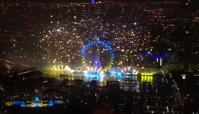 Підтримка України та святкові салюти: як Європа та Азія з розмахом відзначили Новий рік