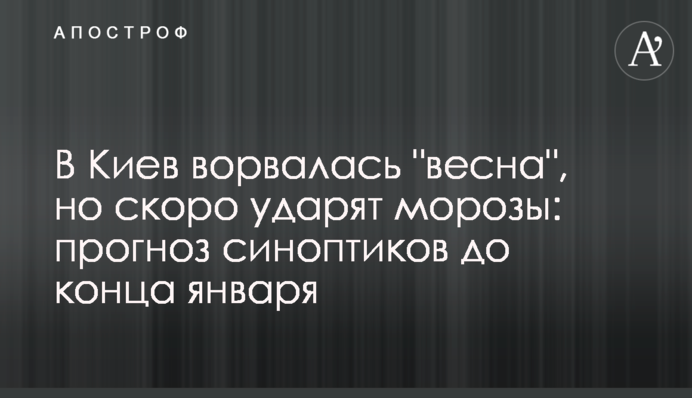 В Киев ворвалась 