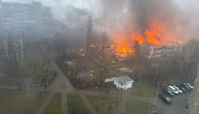 Трагедия в Броварах: глава полиции Киева опубликовал видео первых минут