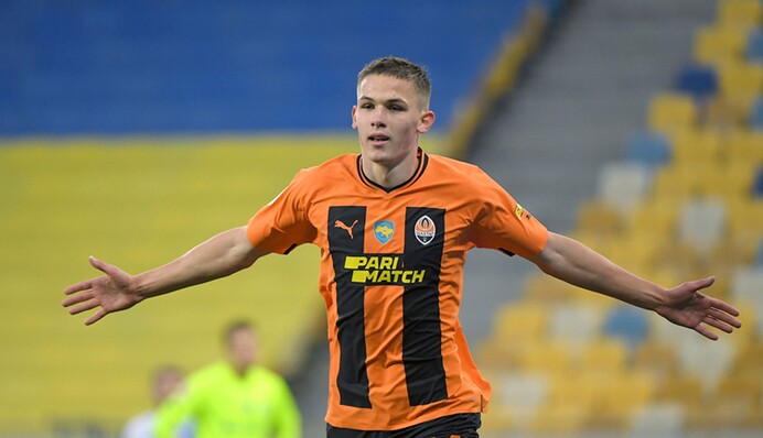 Футболіст збірної України 