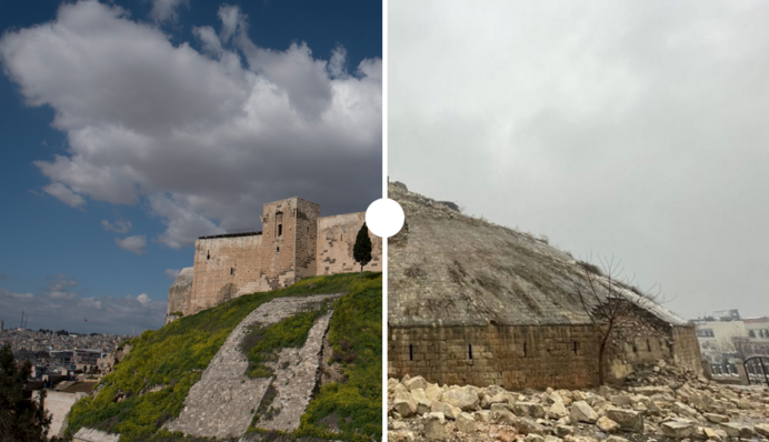 Землетруси в Туреччині та Сирії зруйнували відомі пам'ятки давнини: фото до та після