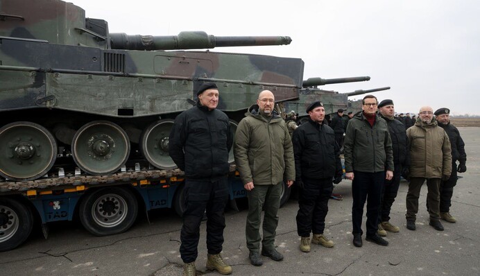 Перші танки Leopard вже прибули в Україну: фото
