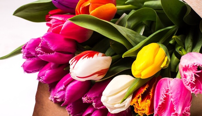 Цены доходят до 48 гривен за тюльпан: в столице заметили огромные очереди за цветами перед 8 марта