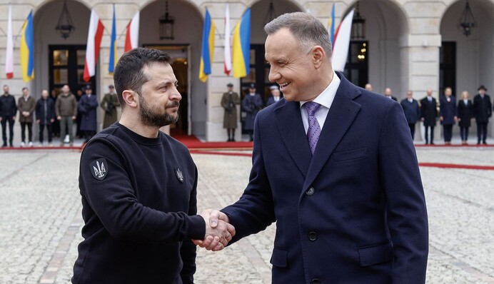 Майбутнє без кордонів та літаки для України: про що говорили Зеленський із Дудою