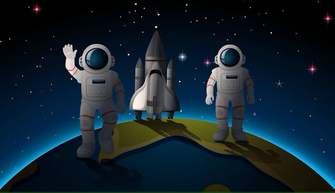 Нехай усе буде космічно! Яскраві привітання з Міжнародним днем космонавтики