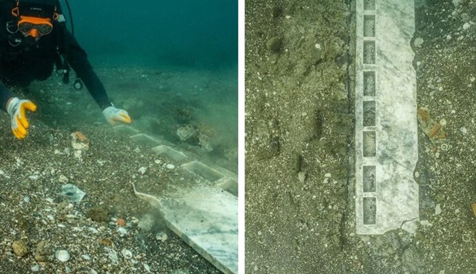 У побережья Италии археологи обнаружили под водой древний храм: фото уникальной находки