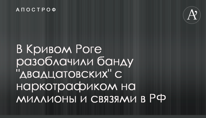 В Кривом Роге разоблачили банду 