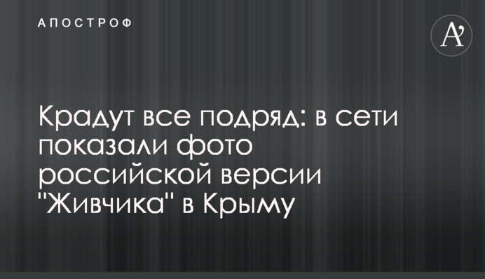 Крадуть усе, що бачать: у мережі показали фото російської версії 