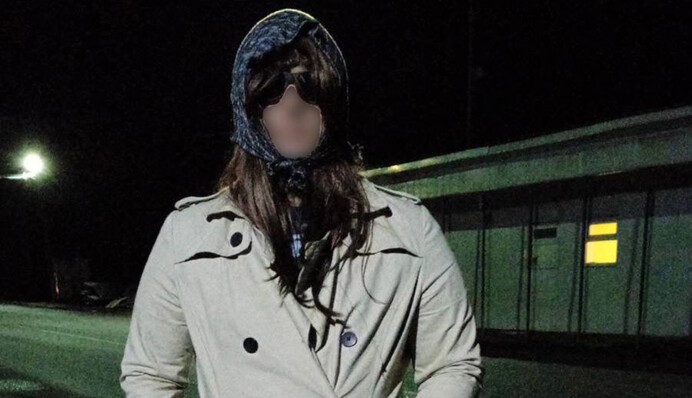 Маскарад не допоміг: прикордонники затримали ухилянта, одягненого в жінку