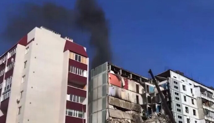 Удар по многоэтажке в Умани: российская пропаганда вновь 
