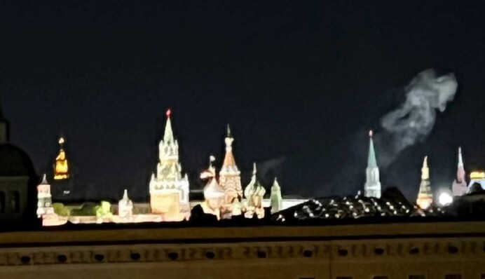 Дрон ударил по самому куполу: что известно об атаке БПЛА на Кремль, фото, видео и все подробности
