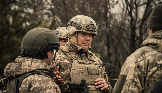 Генерал Наев рассказал о ситуации на северных рубежах Украины: ежедневно работаем по укреплению обороны. Видео